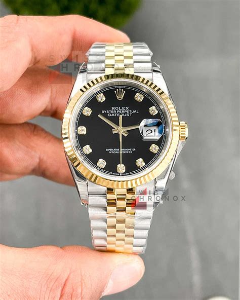 rolex datejust 36 two tone diamond|Rolex Datejust 36 best price.